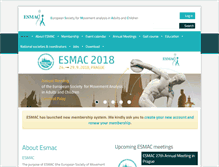 Tablet Screenshot of esmac.org