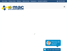 Tablet Screenshot of esmac.com.br